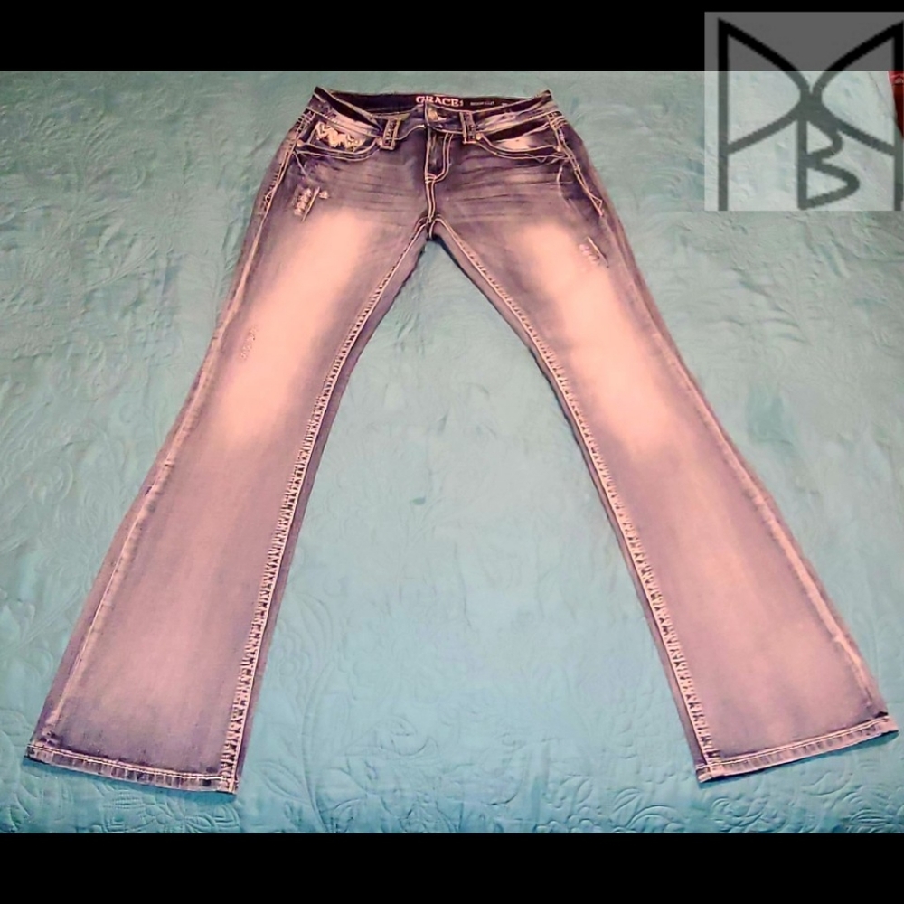 NWOT - RARE Grace In LA - Womens Bootcut Jeans